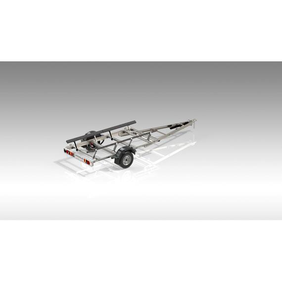 Автомобильный модульный прицеп Tavials ДОН Н 5521 (лафет) база + ложементы, фото 