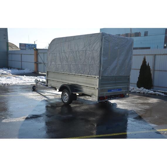 Автомобильный модульный прицеп Tavials ДОН Н 4221 (база + борта), фото , изображение 4