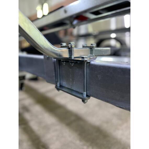 Направляющие Практик для прицепа с чехлами (117 см., универсальное крепление), фото , изображение 2