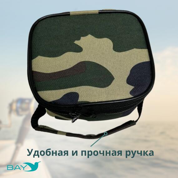 Чехол для катушки Bay квадратная ЧК0 камуфляж, фото , изображение 4
