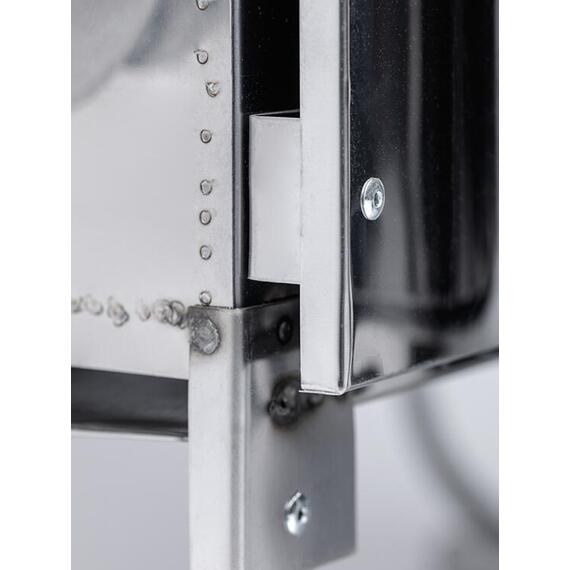 Печь "ИНВЕНТ" средняя со встроенным теплообменником с вентилятором 740х310х490 (нерж.сталь 0,8 мм) со стационарными экранами + короб для камней, фото , изображение 7