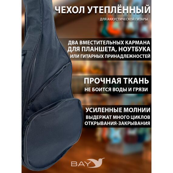 Чехол Bay 365 для акустической гитары Вестерн, фото , изображение 3