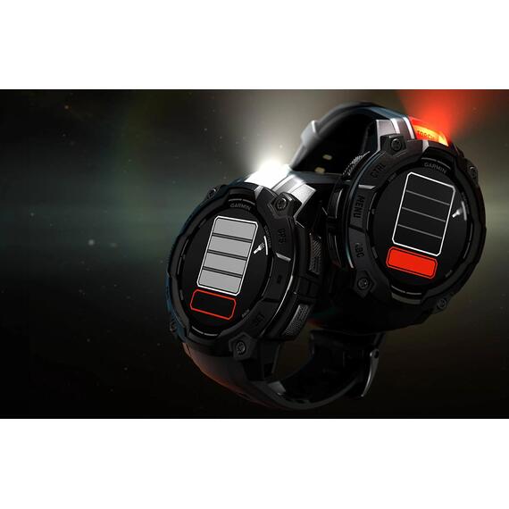 Умные часы Garmin Instinct 3 (50 мм) AMOLED черные/угольные, фото , изображение 10