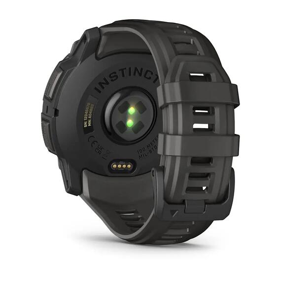 Умные часы Garmin Instinct 3 (45 мм) AMOLED черные/угольные, фото , изображение 4