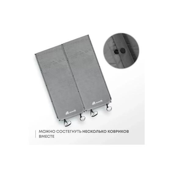Коврик туристический RSP Velour 75, серый, фото , изображение 6