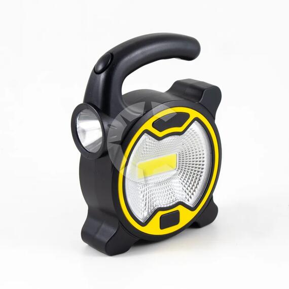 Фонарь кемпинговый "СИБИРСКИЙ СЛЕДОПЫТ-FIRE", 1 LED + 1 COB, 3хАА/200/, фото 