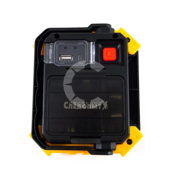 Фонарь кемпинговый "СИБИРСКИЙ СЛЕДОПЫТ-BRIGHT", 1 COB, Power Bank, аккум. 220В, USB/60/, фото , изображение 4