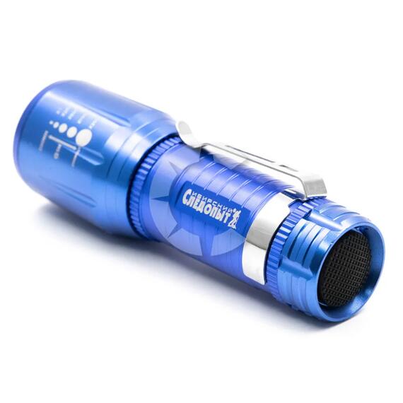 Фонарь ручной "СИБИРСКИЙ СЛЕДОПЫТ-Вега" с зажимом, 1L, zoom, 3хААА/60/120/, фото , изображение 2