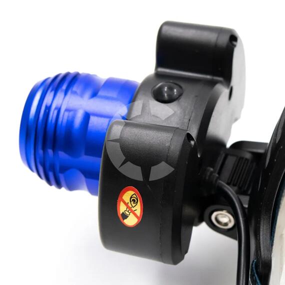 Фонарь налобный "СИБИРСКИЙ СЛЕДОПЫТ-Лайт", 1 LED + 2 COB, zoom, аккум. 220В/60/, фото , изображение 4