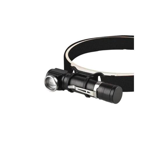 Фонарь налобный "Сибирский Следопыт -Big Tenzor", съемный, 1LED,аккум.220В,USB/100/120/, фото 