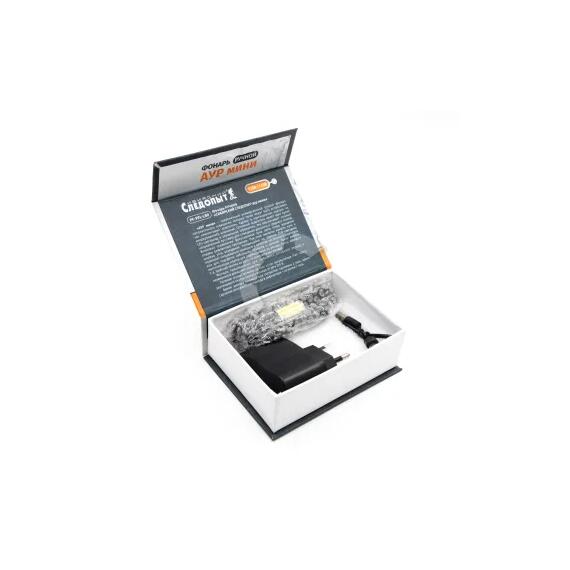 Фонарь ручной "СИБИРСКИЙ СЛЕДОПЫТ-АУР МИНИ", 1 LED + 1 COB, аккум. 220В, USB/150/, фото , изображение 7