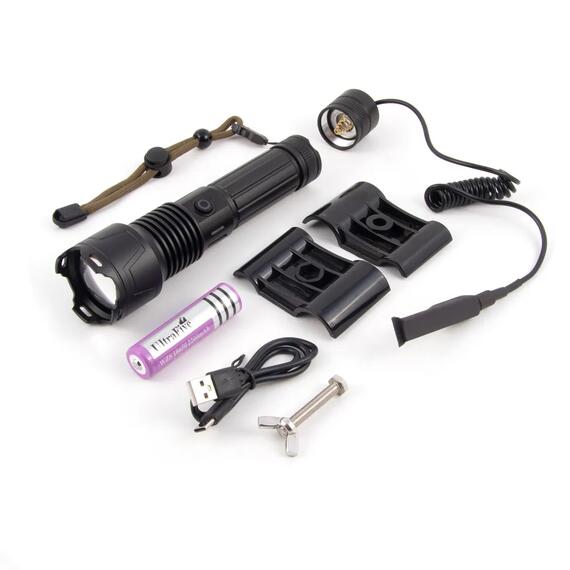 Фонарь ручной подствольный "СИБИРСКИЙ СЛЕДОПЫТ-ARMORY LIGHT", 1 LED, аккум. 220В, фото 