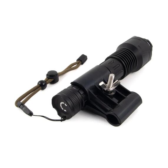 Фонарь ручной подствольный "СИБИРСКИЙ СЛЕДОПЫТ-ARMORY LIGHT", 1 LED, аккум. 220В, фото , изображение 5