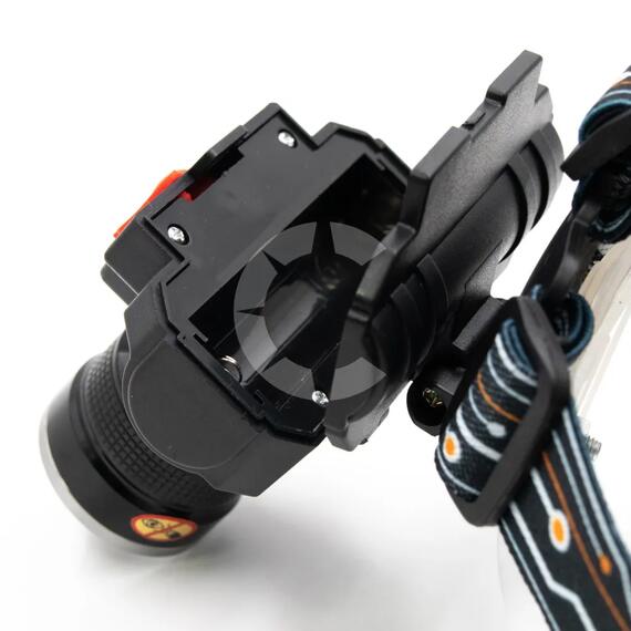 Фонарь налобный "СИБИРСКИЙ СЛЕДОПЫТ-Импульс", 1 LED, аккум. 220В, USB/120/, фото , изображение 4