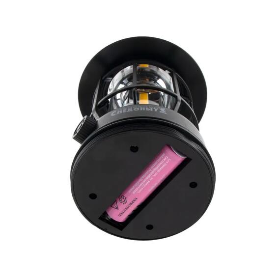 Фонарь кемпинговый "СИБИРСКИЙ СЛЕДОПЫТ-Ксенон", 3COB, аккум. 220В, черный/30/, фото , изображение 8