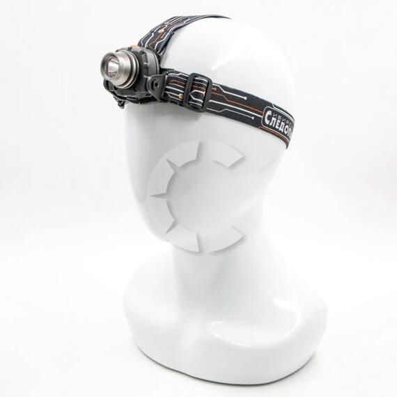 Фонарь налобный "СИБИРСКИЙ СЛЕДОПЫТ-Луч", 1L, 3хААА/100/120/100/, фото , изображение 2