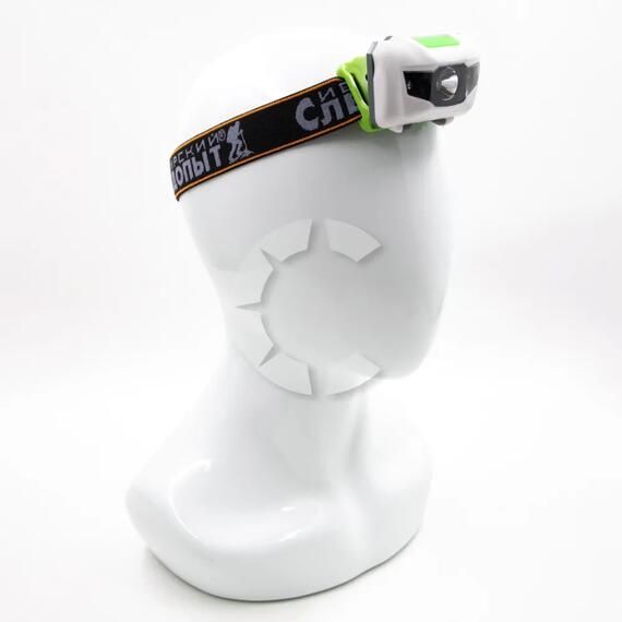 Фонарь налобный "СИБИРСКИЙ СЛЕДОПЫТ-Кошачий Глаз", 1L, 3хААА/120/, фото , изображение 2