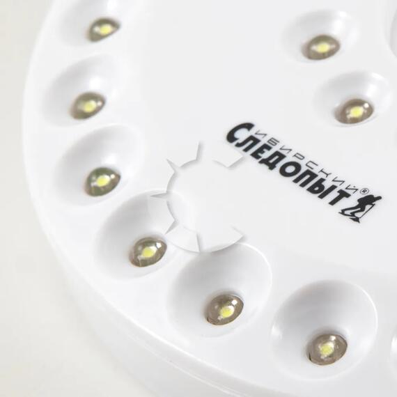 Фонарь кемпинговый "СИБИРСКИЙ СЛЕДОПЫТ-Лунный Свет 36", 36L, 4хАА/120/, фото , изображение 2