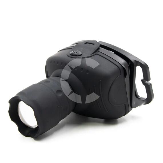 Фонарь налобный "СИБИРСКИЙ СЛЕДОПЫТ-Лазер", 1L, zoom, 3хААА/120/, фото , изображение 3