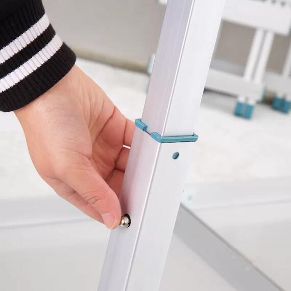 СТОЛ ТУРИСТИЧЕСКИЙ УСИЛЕННЫЙ BISON 60*180СМ (СИНИЙ)+ 6 СТУЛЬЕВ / С-6-60*180, фото , изображение 5