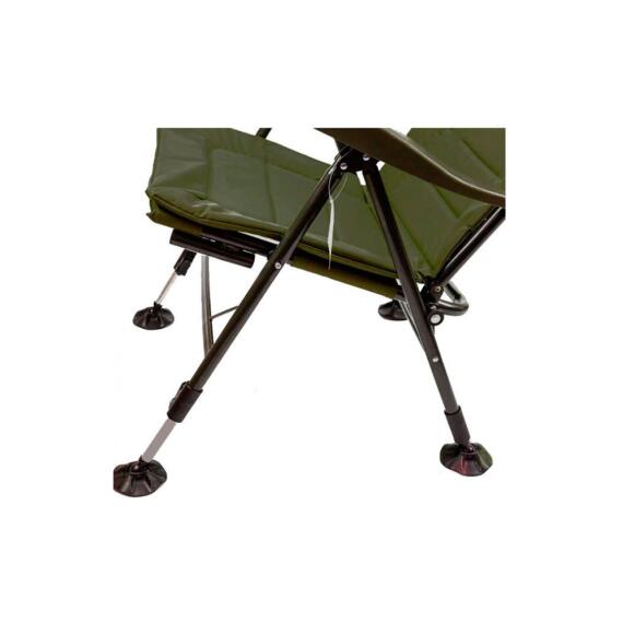 Кресло карповое складное Bison HBA-1010-S с подставкой для ног, фото , изображение 6