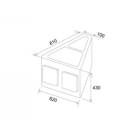 Носовой рундук для Rocky 335-375 X-River, фото , изображение 4