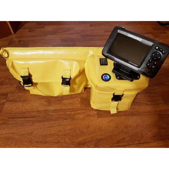 Органайзер с термокарманом и площадкой для установки эхолота X-River, фото , изображение 4