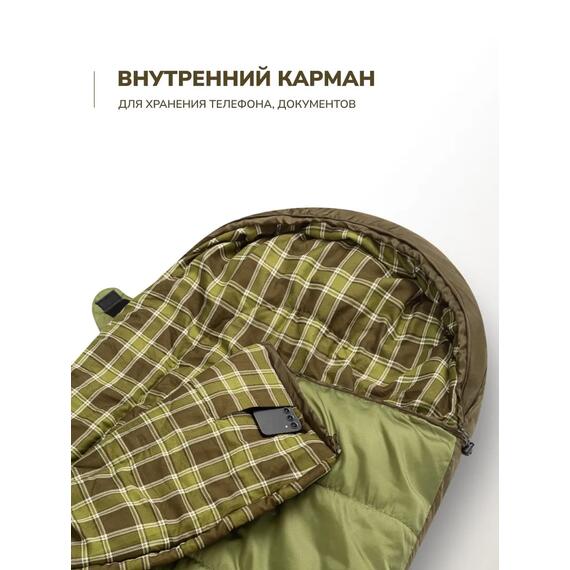 Спальный мешок RSP CHILL 400, левая молния, фото , изображение 7