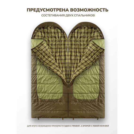 Спальный мешок RSP CHILL 200, левая молния, фото , изображение 8