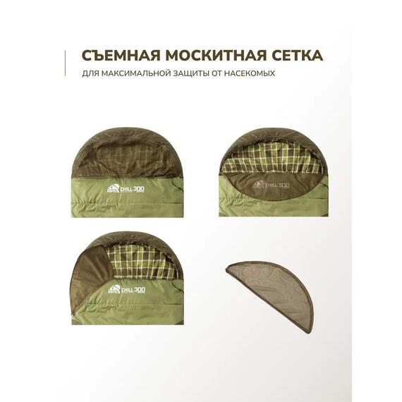 Спальный мешок RSP CHILL 300, правая молния, фото , изображение 6