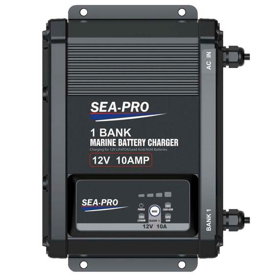 Зарядное устройство Sea-Pro ТЕ4-0324A (1х12В AGM, LEAD-ACID, LiFePo4), фото 