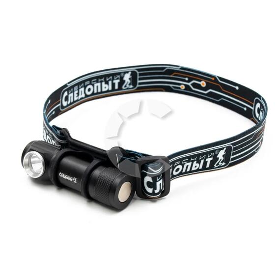 Фонарь налобный "СИБИРСКИЙ СЛЕДОПЫТ-Тензор", съемный, 1 LED, аккум. 220В, USB/200/, фото 