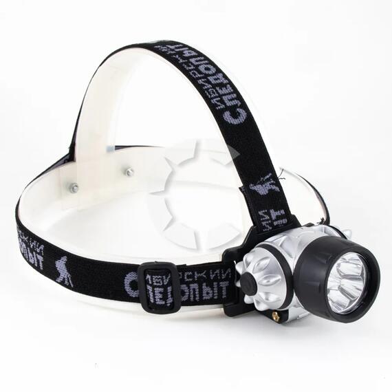 Фонарь налобный "СИБИРСКИЙ СЛЕДОПЫТ-Циклоп 5", 5L, 3хААА/100/, фото , изображение 2