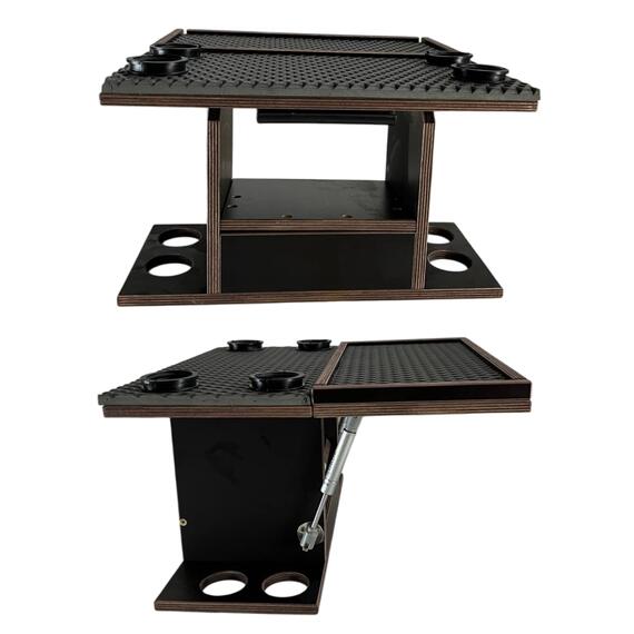 УКБ с отверстиями под 4 удилища + столик/дверца (УКБ 4УС) + EVA коврик, фото , изображение 11