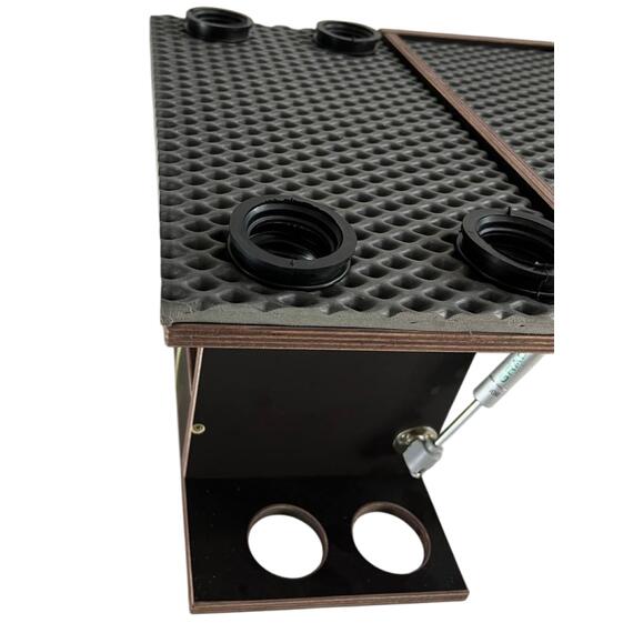 УКБ с отверстиями под 4 удилища + столик/дверца (УКБ 4УС) + EVA коврик, фото , изображение 12