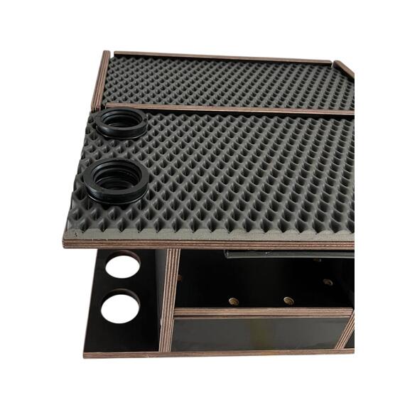 УКБ с отверстиями под 4 удилища + столик/дверца (УКБ 4УС) + EVA коврик, фото , изображение 17