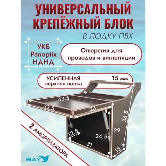 Универсальный крепежный блок УКБ Bay Panoptix НДНД, фото 