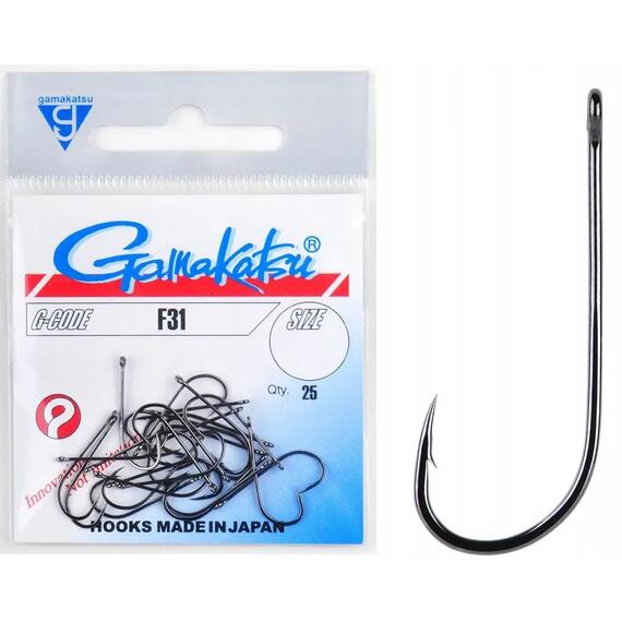 Крючки GAMAKATSU F31 size 006,25st., фото 