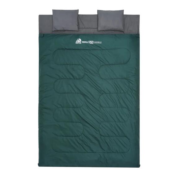Спальный мешок RSP FAMILY 350 DOUBLE, зеленый, фото , изображение 8