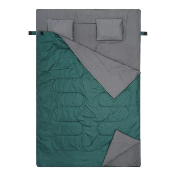 Спальный мешок RSP FAMILY 350 DOUBLE, зеленый, фото , изображение 10