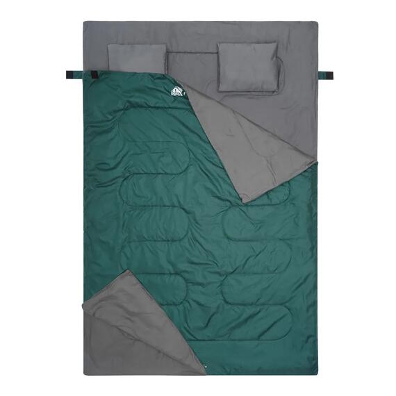 Спальный мешок RSP FAMILY 350 DOUBLE, зеленый, фото , изображение 9