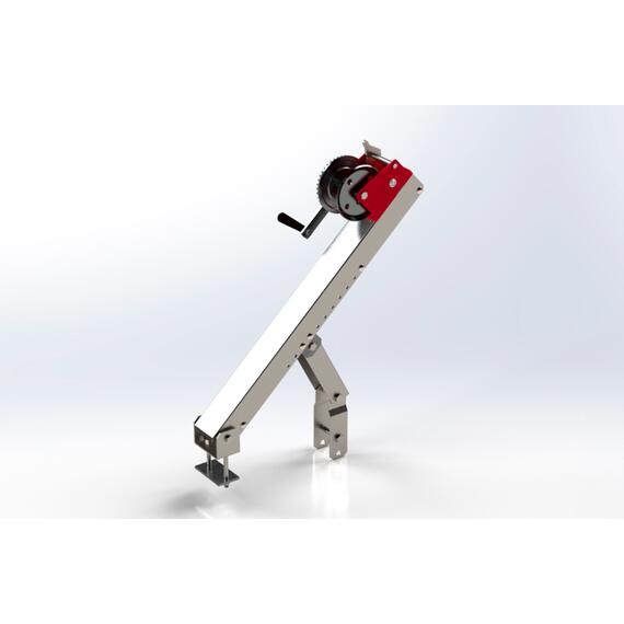 Лебедка в сборе с узлом крепления на дышло, фото 