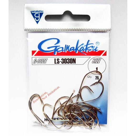 Крючки GAMAKATSU LS-3030N size 004,25st., фото 