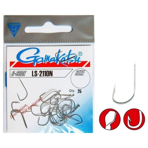 Крючки GAMAKATSU LS-2110N size 016,25st., фото 