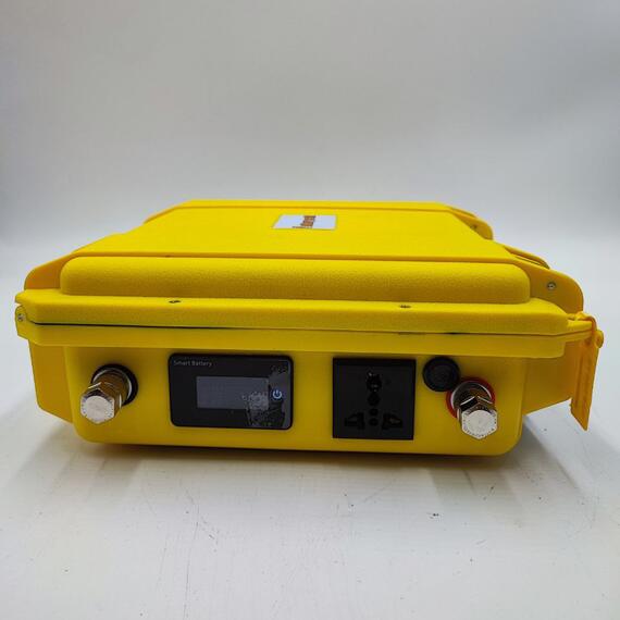 Аккумулятор BatteryCraft Lifepo4 12V 63Ah BMS 100 A cо встроенным Инвертором 300в c Bluetooth (желтый корпус), фото , изображение 5