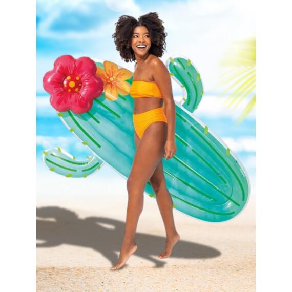 58793 Плот для плавания кактус Intex, 185 х 140 см , фото , изображение 12