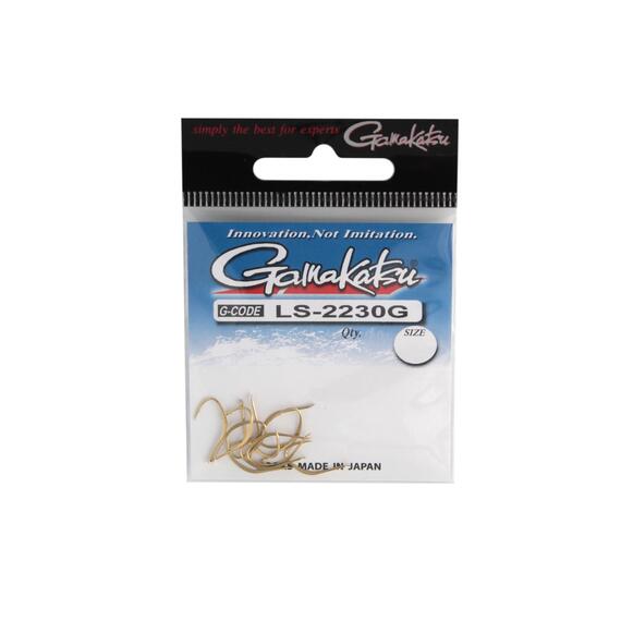 Крючки GAMAKATSU HOOK LS-2230G 12P N/L #10, Размер: 10, фото , изображение 2