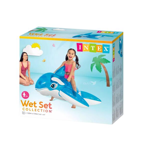 58523 Надувной плотик Intex для плавания верхом на Касатке, фото , изображение 9