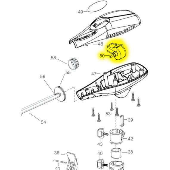 Переключатель скоростей MINN KOTA SWITCH, 5 SPD FWD / 3 REVERSE (З/Ч), фото , изображение 3
