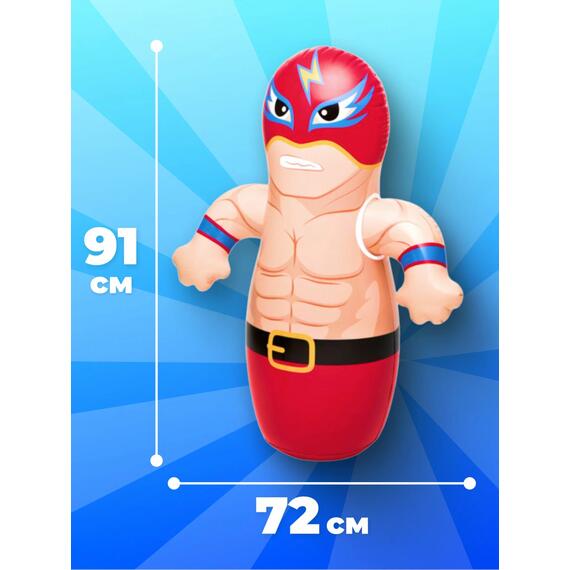 44672 Игрушка-неваляшка Intex Боец 3d , фото , изображение 6